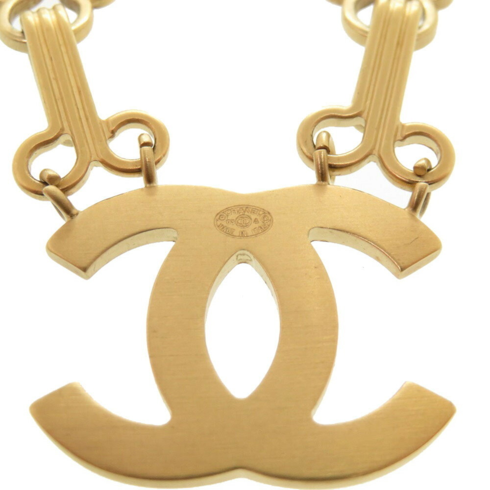 CHANEL Authentic Gold Logo Brooch - Picture 4 of 4